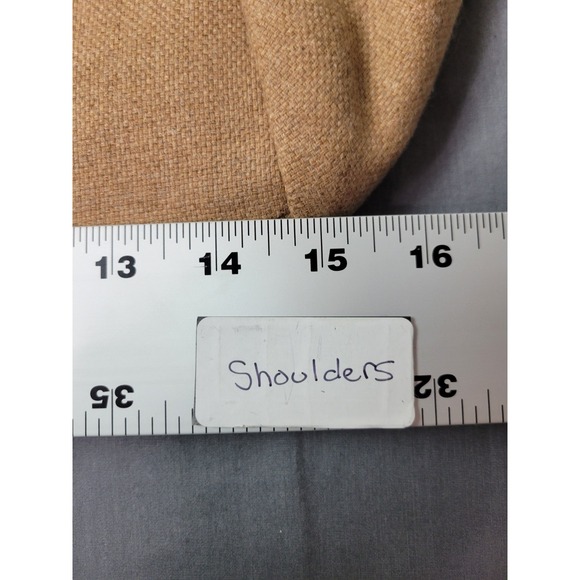 Banana Republic Womens Hacking Jacket Brown Tweed Blazer Sz 4 - Picture 14 of 15